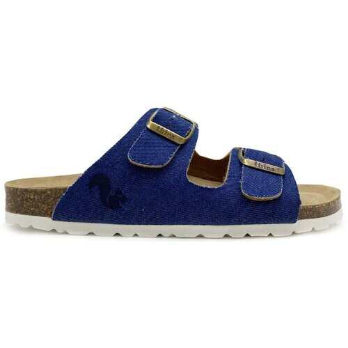 thies 1856 dames vegan Sandalen Rec Denim Blauw Tweedehands