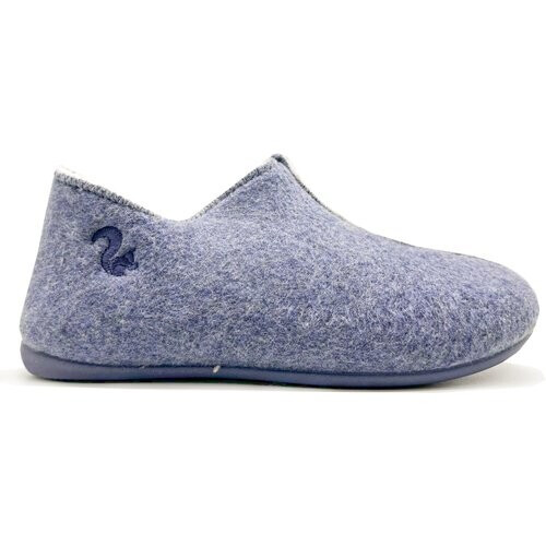 thies dames vegan Pantoffels Slipper Booties Blauw Tweedehands