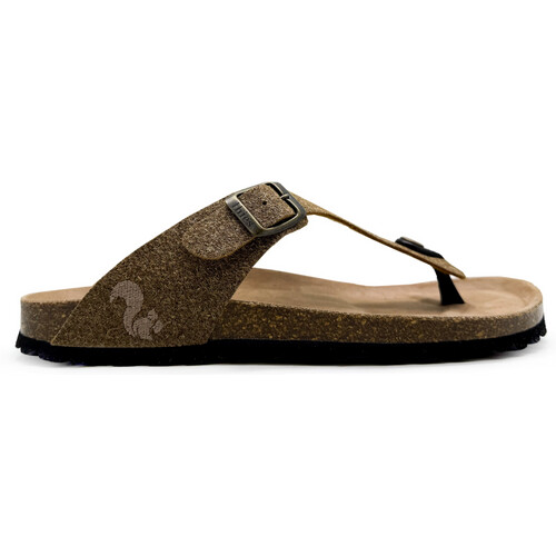thies dames vegan Sandalen Palm Thong Beige Tweedehands