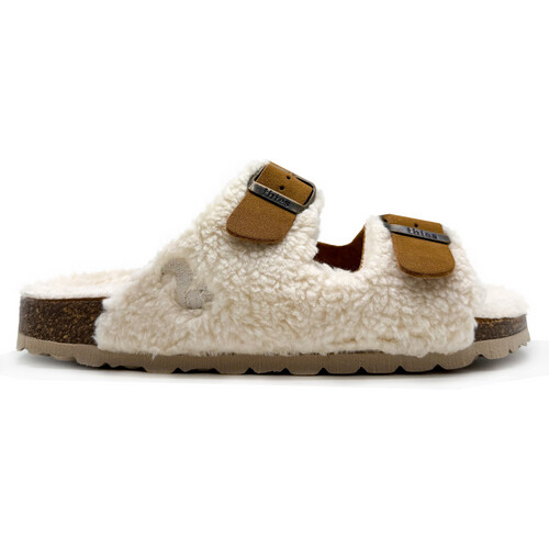 thies dames vegan Sandalen Teddy Mixed Beige Tweedehands