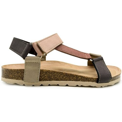 thies dames vegan Sandalen Trek Multi Roze Tweedehands