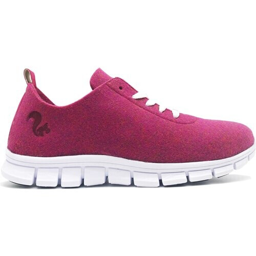 thies mannen vegan Sneakers Gerecycled Pet Fuchsia Tweedehands