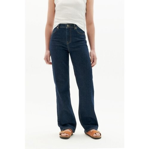 Thinking MU dames vegan Jeans Donker Clean Denim Theresa Tweedehands