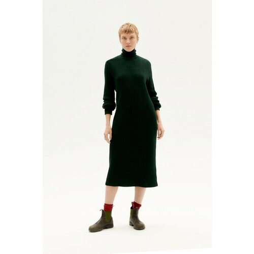 Thinking MU dames vegan Jurk Amaia Knit Groen Tweedehands