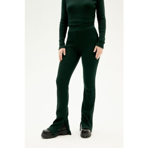 Thinking MU dames vegan Kara Gebreide Groene Broek Tweedehands