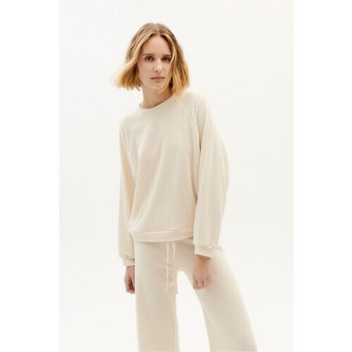 Thinking MU dames vegan Sweatshirt Fontana Ecru Tweedehands