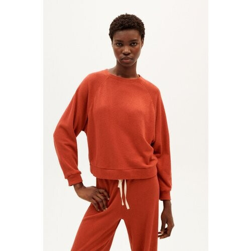 Thinking MU dames vegan Sweatshirt Fontana Rood Tweedehands