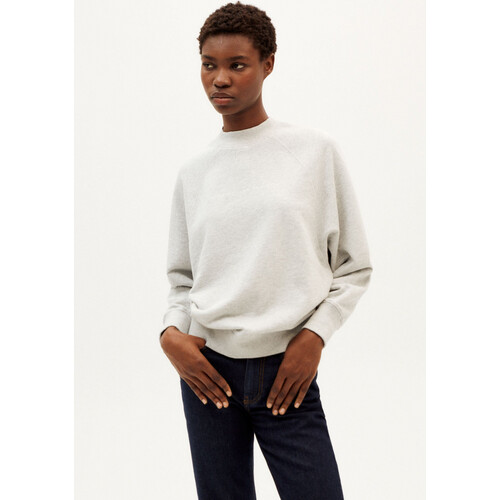 Thinking MU dames vegan Sweatshirt Here Comes The Sun Grijs Tweedehands