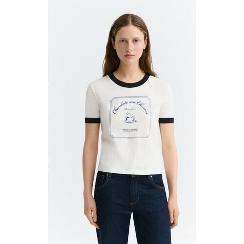 Thinking MU dames vegan T-Shirt Zowie Churros Wit Tweedehands