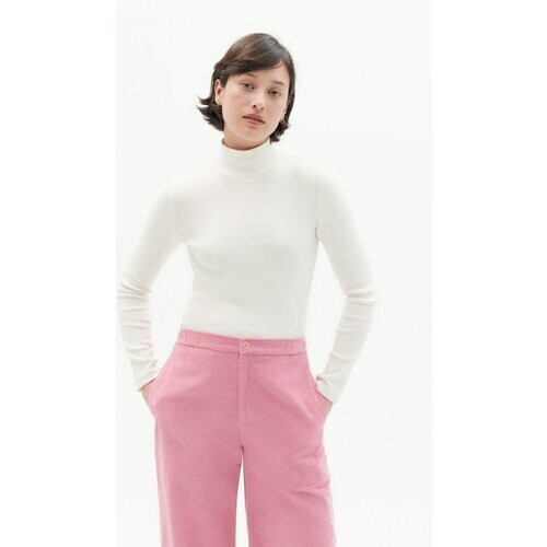 Thinking MU dames vegan Top Aine Rib Wit Tweedehands