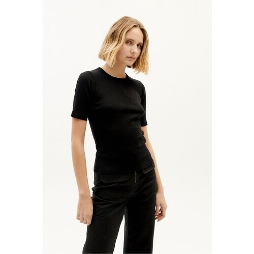 Thinking MU dames vegan Top Dakota Zwart Tweedehands