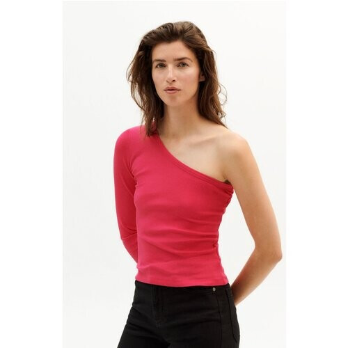 Thinking MU dames vegan Topje Magdalena Roze Tweedehands