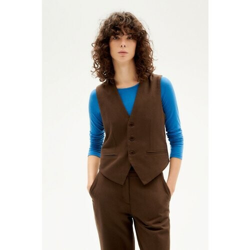 Thinking MU dames vegan Vest Edith Bruin Tweedehands