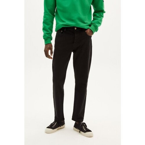 Thinking MU mannen vegan Broek 5 Zakken Zwart Tweedehands