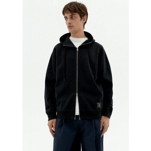 Thinking MU mannen vegan Hoodie Garfu Zwart Tweedehands