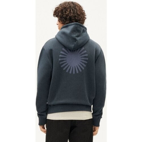 Thinking MU mannen vegan Hoodie Simon Grafiet Donkergrijs Tweedehands
