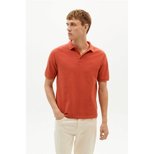 Thinking MU mannen vegan Polo Zon Rood Tweedehands