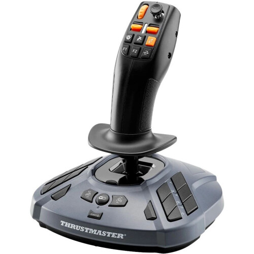 Thrustmaster SimTask FarmStick - Joystick voor Farming Simulator 25 - 33 actiedrukknoppen - Zwart