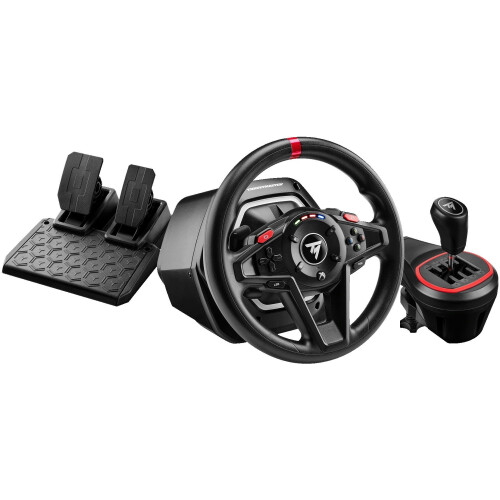 Thrustmaster T128 Shifter Pack - Racestuur met TH8S Shifter Add-On - Force Feedback - Zwart Tweedehands