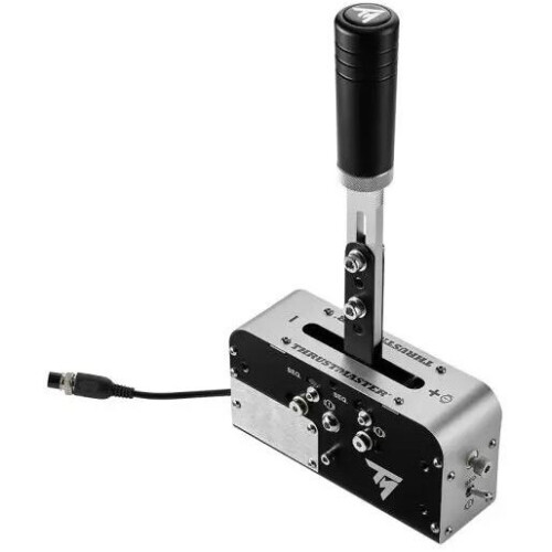 Thrustmaster TSS Handbrake - 2-in-1 Handrem en Sequentiële Shifter - Zilver Zwart