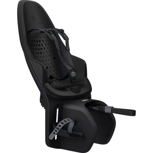 Thule Yepp 2 MIK HD - Fietszitje - 5-punts veiligheidsgordel - Midnight Black