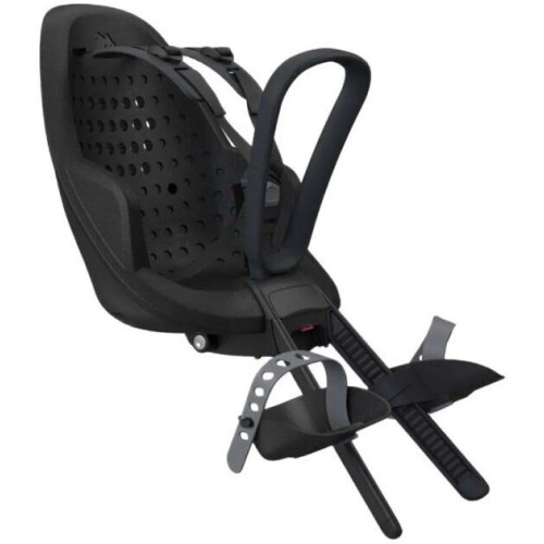 Thule Yepp 2 mini - fietsstoeltje - 5-puntsgordel - Zwart Tweedehands