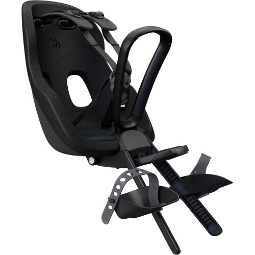 Thule Yepp Nexxt 2 Mini - fietsstoeltje - lichtgewicht - Mid Black Tweedehands