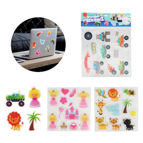 Toi-toys Gelstickers Reusable Prinsessen Meisjes 10-delig