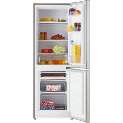 Tomado Tcr1420s Koel-vriescombinatie - 142 Cm Hoog - Rvs | Nieuw (outlet)