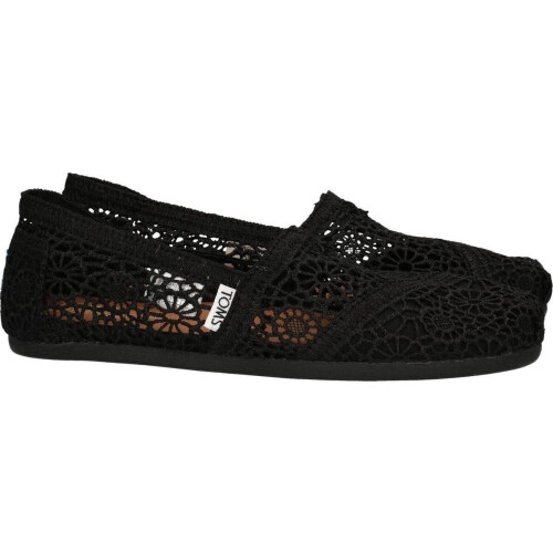 TOMS Alpargata - Dames Espadrille - Gehaakte bovenkant - Black Tweedehands