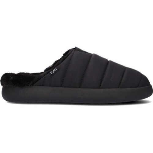 Toms Alpargata Mallow Mule - Pantoffels - Gewatteerd polyester - Zwart
