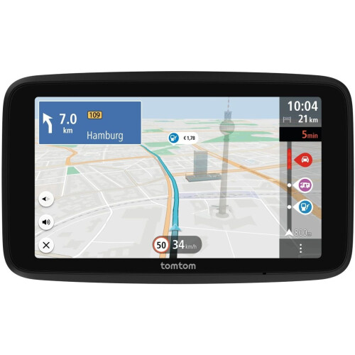 TomTom GO Camper Tour - Navigatie - 6-inch touchscreen - Zwart Tweedehands