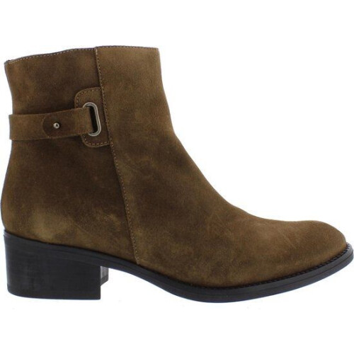 Toni Pons Terry-SY - Enkellaarsjes - Blokhak 4 cm - Taupe Tweedehands
