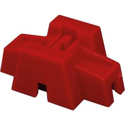 Toolland Clip - Tilevel nivelleringssysteem - kunststof - rood (100 stuks)