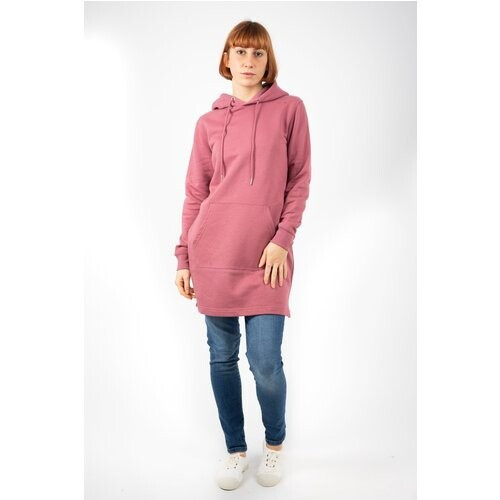 TORLAND dames vegan Jurk Hoodie Streeter Hibiscus Roze Tweedehands