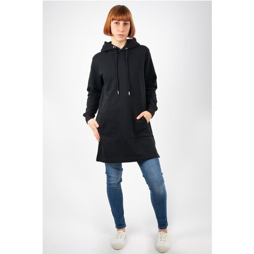 TORLAND dames vegan Jurk Hoodie Streeter Zwart Tweedehands