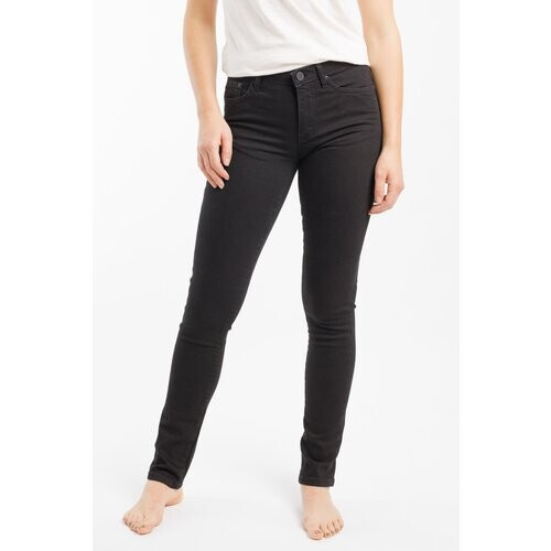 TORLAND dames vegan Slim Fit Jeans Regular Teresa Zwart Tweedehands