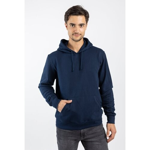 TORLAND mannen vegan Hoodie Drummer French Navy Blauw Tweedehands