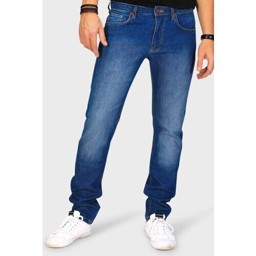 TORLAND mannen vegan Jeans Slim Fit Benny Mid Indigoblauw Tweedehands