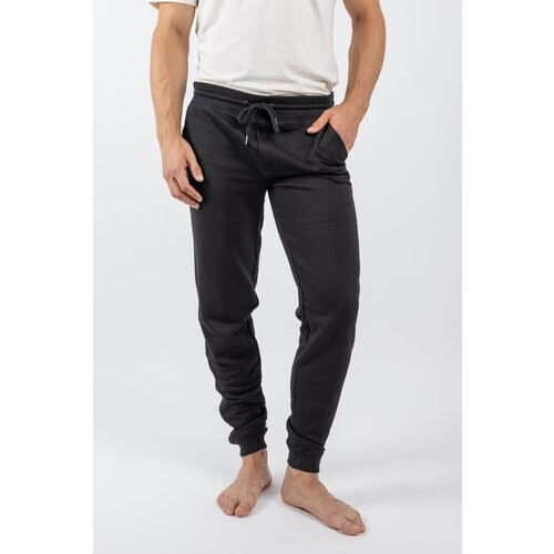 TORLAND mannen vegan Joggingbroek Steps Zwart Tweedehands