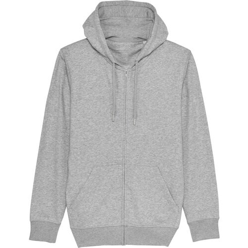 TORLAND mannen vegan Hoodie Met Rits Connector Grijs GemÃªleerd Tweedehands