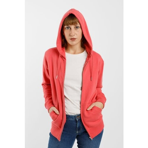 TORLAND mannen vegan Zip Hoodie Connector Karmijnrood Tweedehands