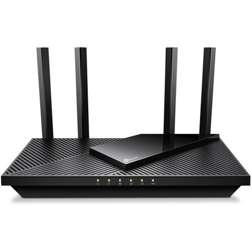 TP-Link Archer AX55 Pro - Router - Wi-Fi 6 - 2,4GHz 574Mbps - 2x RJ-45 (WAN/LAN) - 4x Ethernet 1Gbps - 1x USB 3.2 (Gen1) type-A Tweedehands