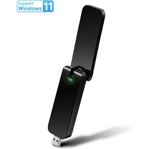 TP-Link Archer T4U - Wifi-adapter - Dual-band 867 Mbps 5 GHz - USB 3.0 Tweedehands