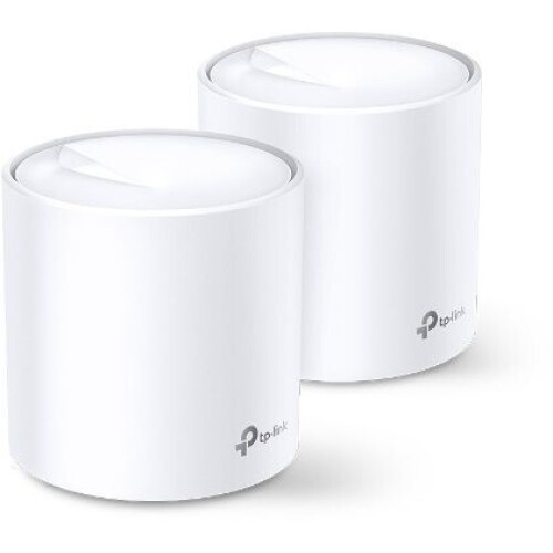 TP-Link Deco X20 - Mesh Wifi-systeem - Wifi 6 - Dekking tot 370 m² (set van 2 stuks)