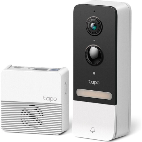 TP-Link Tapo D230S1 - Draadloze videodeurbel - 2K 5MP video - zonder abonnement Tweedehands