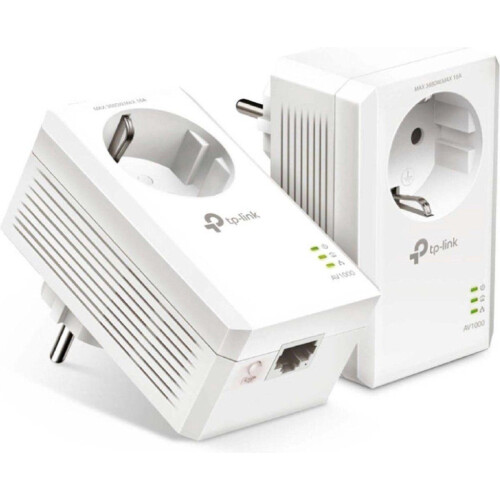 TP-Link TL-PA7017P KIT - Powerline Adapter - 1000 Mbps - Zonder WiFi Tweedehands