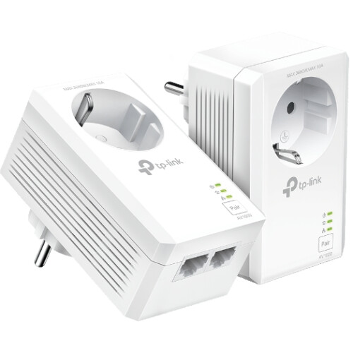 TP-Link TL-PA7027P KIT - Powerline Starterset - AV1000 2-poorts Gigabit Passthrough (2 stuks)