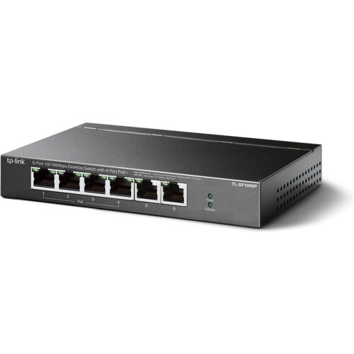TP-Link TL-SF1006P - Netwerk Switch - PoE Tweedehands