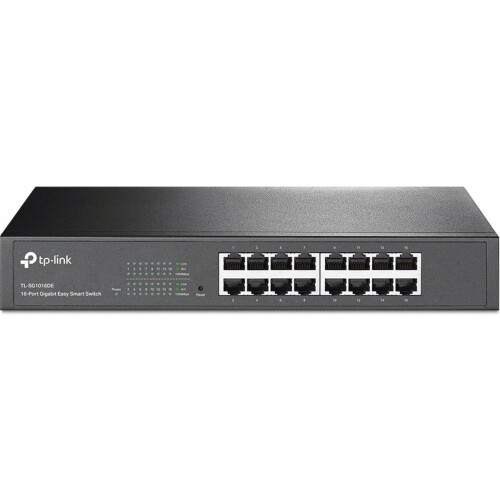 TP-Link TL-SG1016DE - Netwerk Switch - 16 Poorten - Managed - 32 Gbps Tweedehands